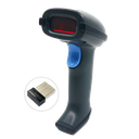 MS836B, 1D laser scanner, 2.4G wireless Bluetooth, USB. (Comes with scanner (battery integrated), USB dongle and straight/black USB cable)